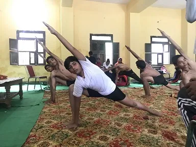 Our students showing talent in Yogasana