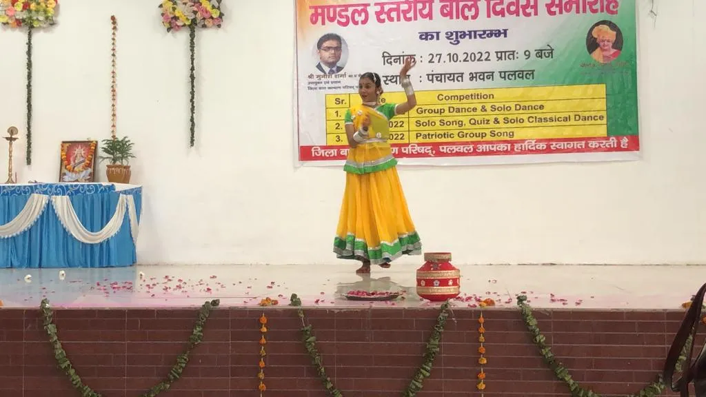 Zonal Level competitions held at Panchayat Bhawan, Palwal