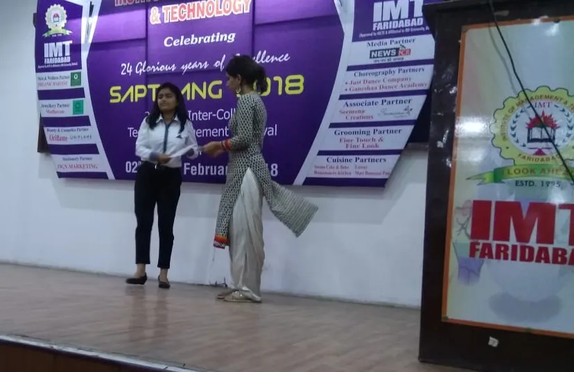 Rudraa Agarwal (delegate of India) secured third position